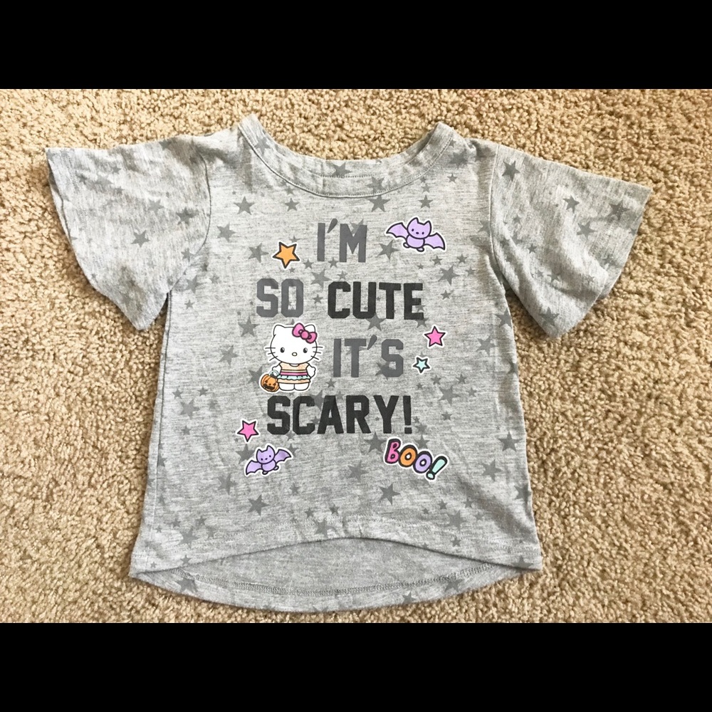 Hello Kitty Halloween Shirt Size 2T